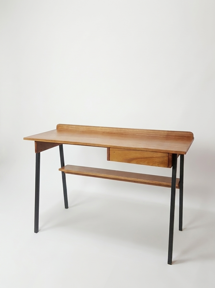 Iron Frame Desk